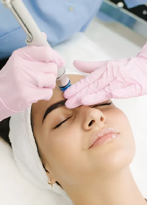 Hydrafacial in München Website Banner Mobile