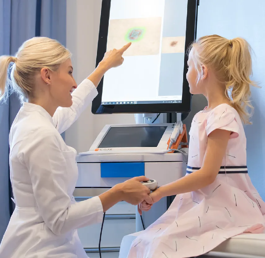 Kinderdermatologie in München bei Dermatologie im Schlosspalais