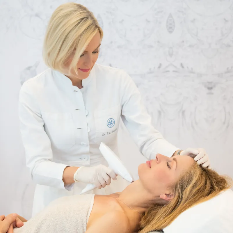 Radiofrequenztherapie München bei Dermatologie im Schlosspalais